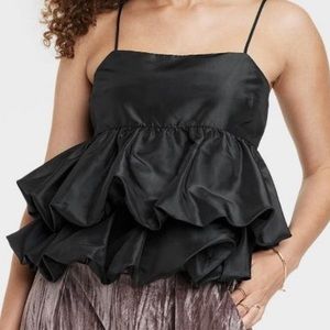 A New Day Tiered Taffeta Tank
